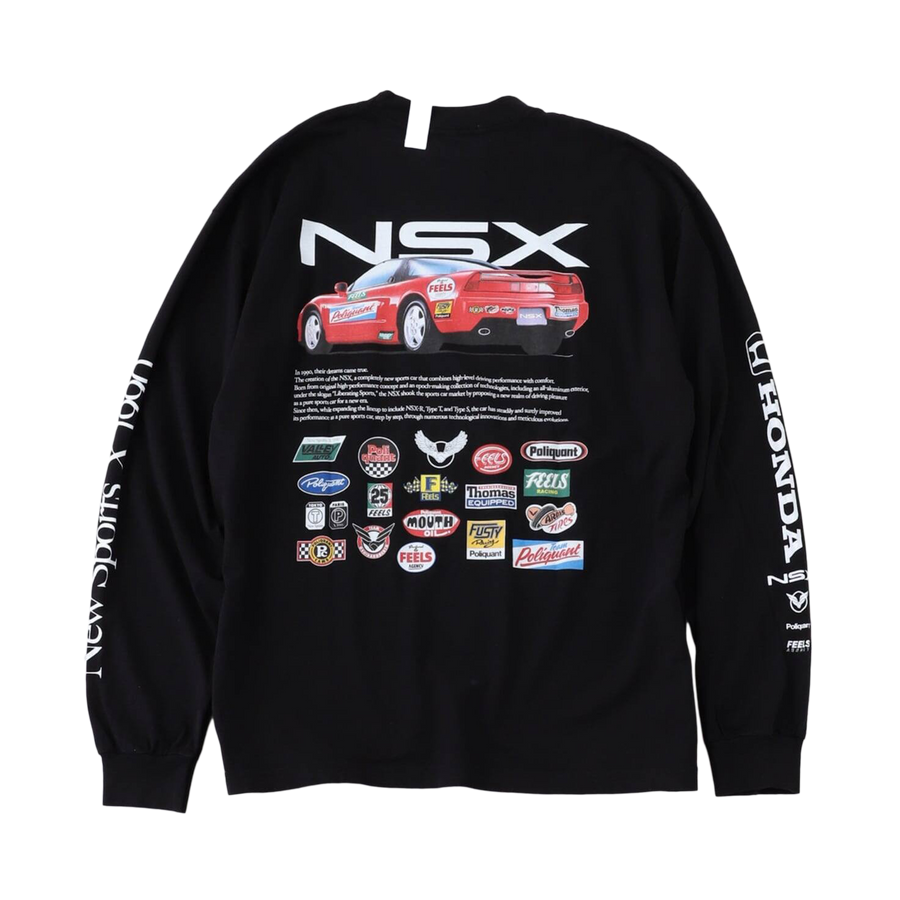 Poliquant The New Sports x 1990 L/S Tee Limited Edition Black