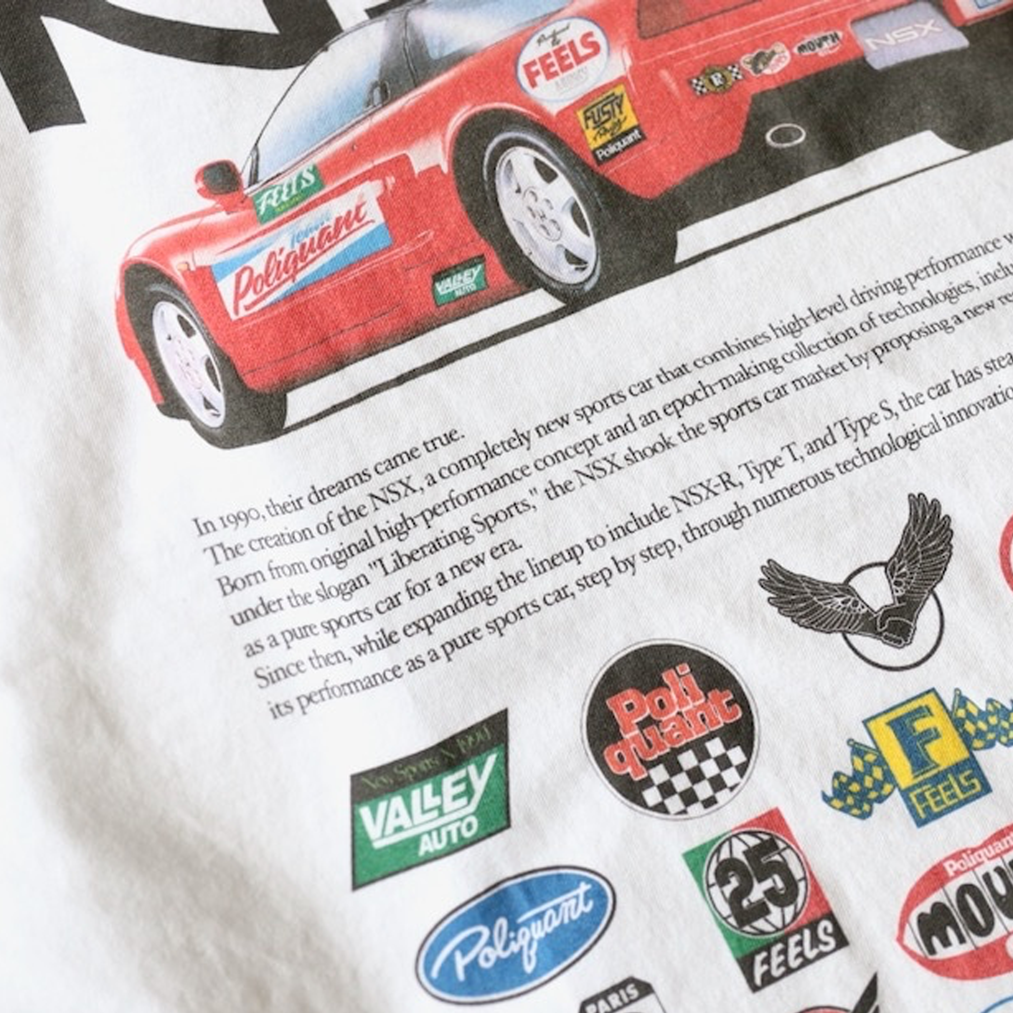 Poliquant The New Sports x 1990 L/S Tee Limited Edition White