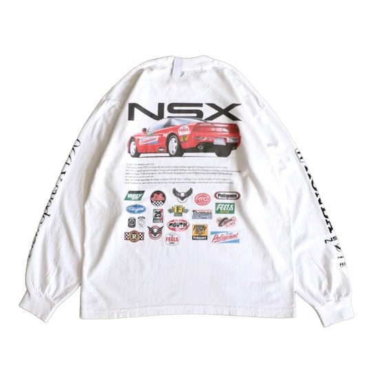 Poliquant The New Sports x 1990 L/S Tee Limited Edition White