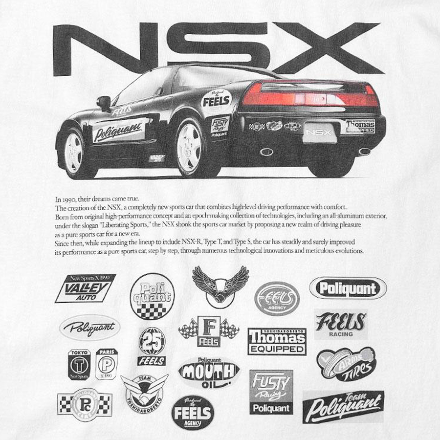 Poliquant The New Sports x 1990 S/S Tee Limited Editon White