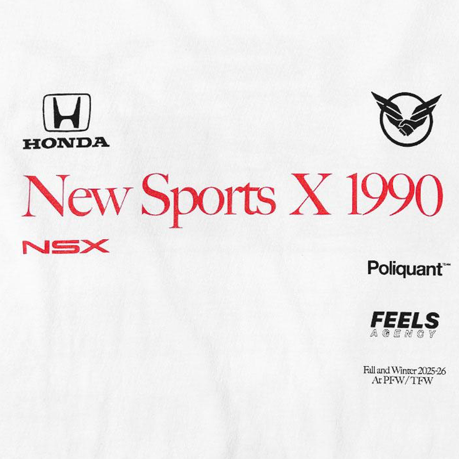 Poliquant The New Sports x 1990 S/S Tee Limited Editon White