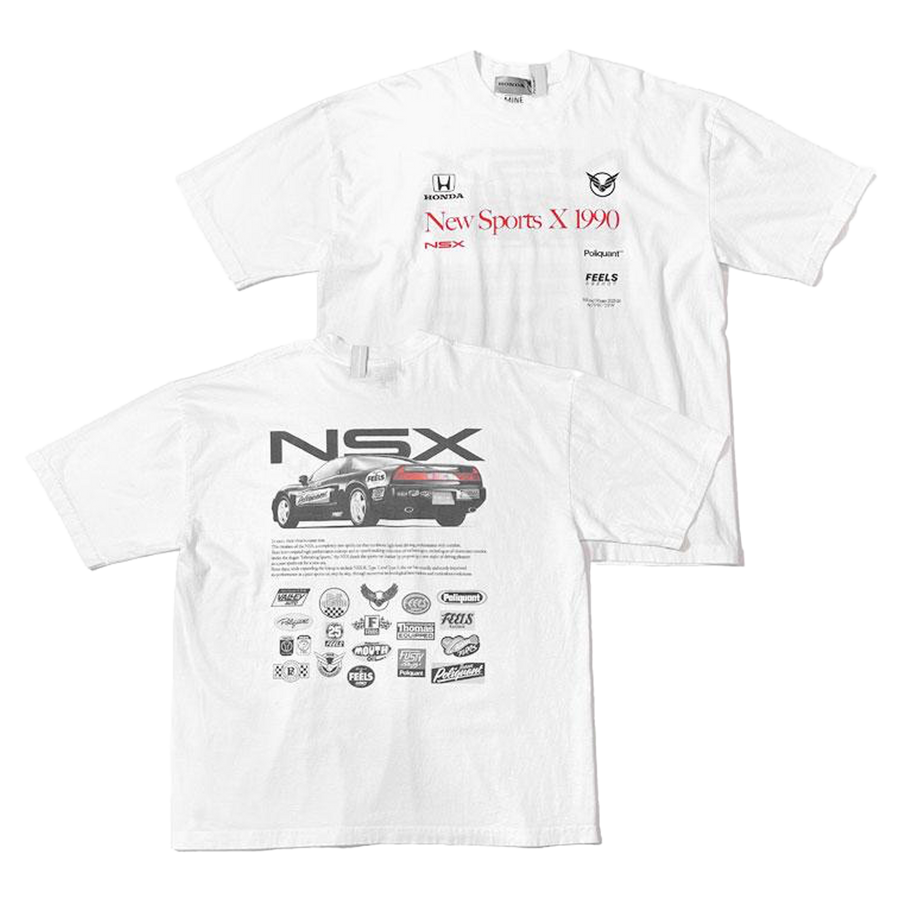 Poliquant The New Sports x 1990 S/S Tee Limited Editon White