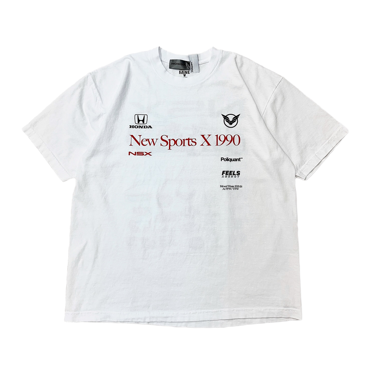 Poliquant The New Sports x 1990 S/S Tee Limited Editon White