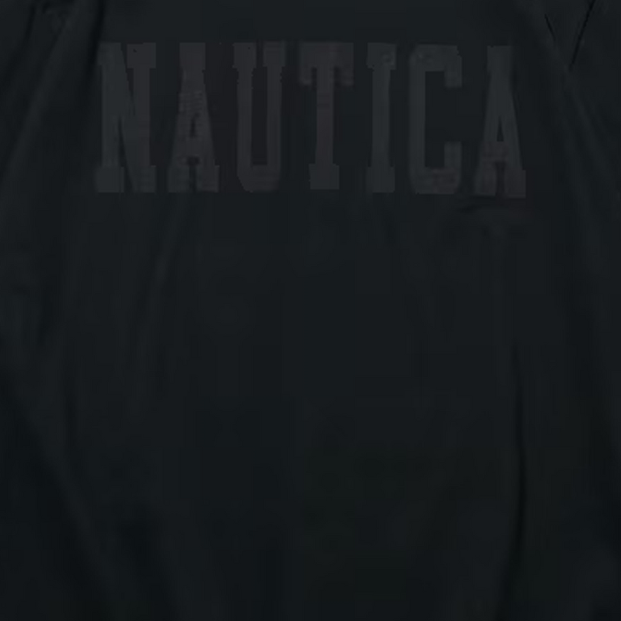 Nautica Japan Printed Big Logo T-Shirt Charcoal