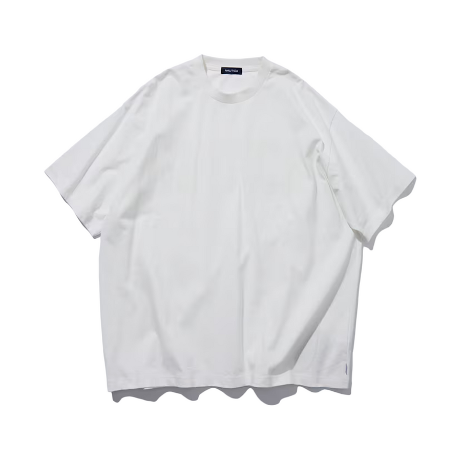 Nautica Japan Printed Big Logo T-Shirt White