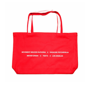 Mister Green Psychedathletiques Tote Classic Red