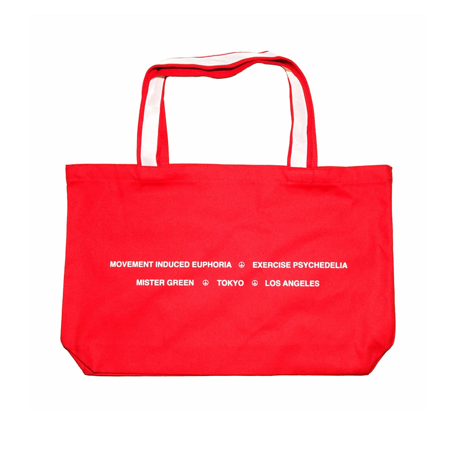 Mister Green Psychedathletiques Tote Classic Red