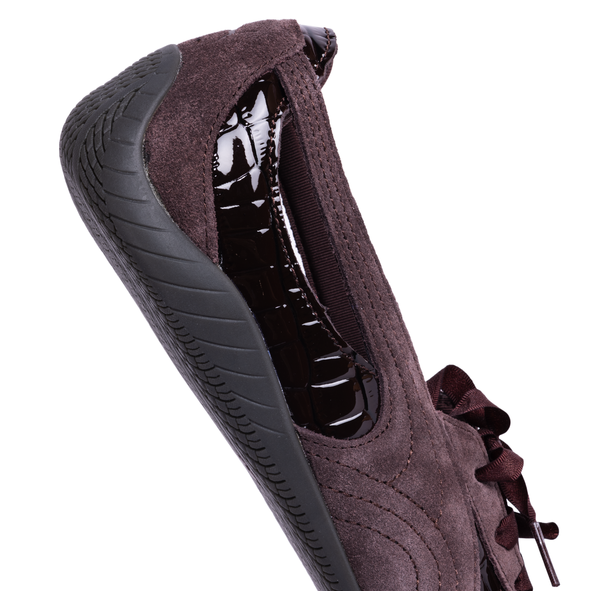 Puma Women's Speedcat Ballet Nova Croc Chocolate Fondue/Gum 40881301