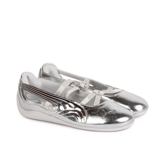 Puma Women's Speedcat Ballet Lustre Silver/Feather Gray 40826401