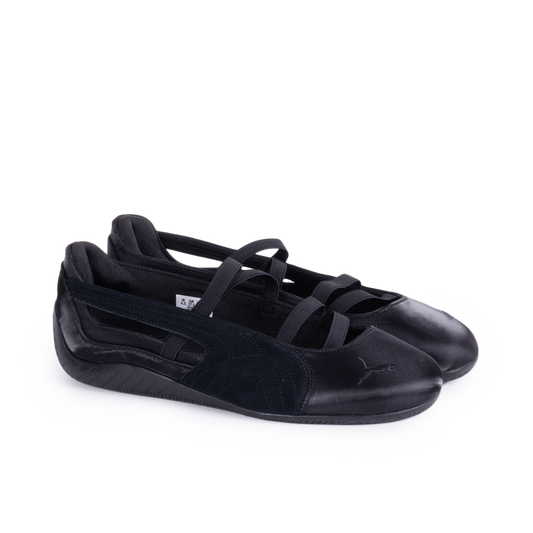 Puma Women's Speedcat Ballet Satin Black/Cool Dark Gray 40438301