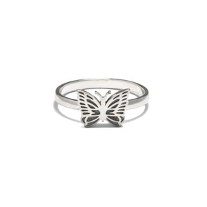 Needles 925 Silver Ring Papillon