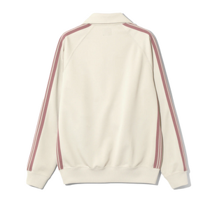 Needles Track Jacket Poly Smooth Ivory