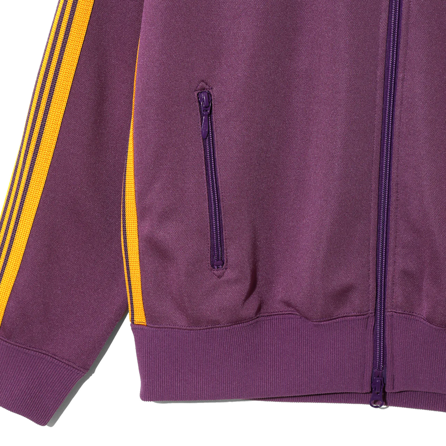 Needles Track Jacket Poly Smooth Purple