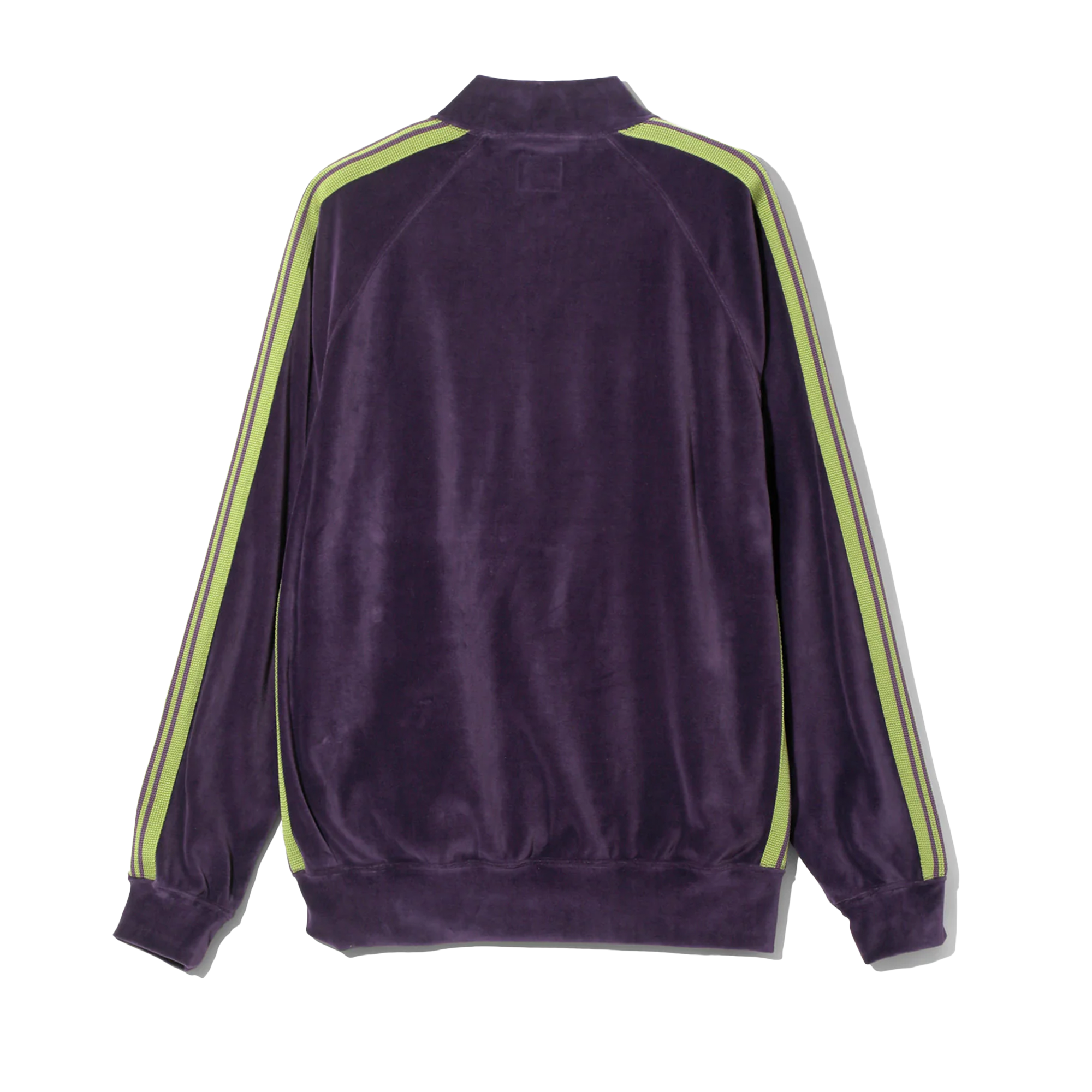 Needles Rib Collar Track Jacket Velour Purple