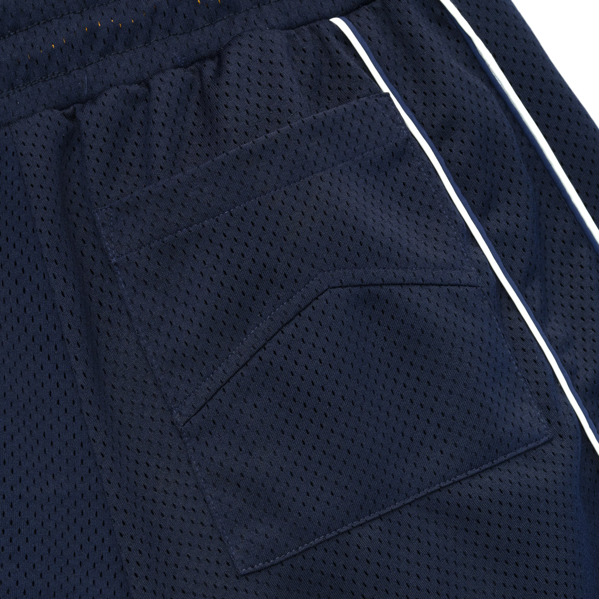 R H U D E Baggy Collegiate Logo Short Navy/Cream