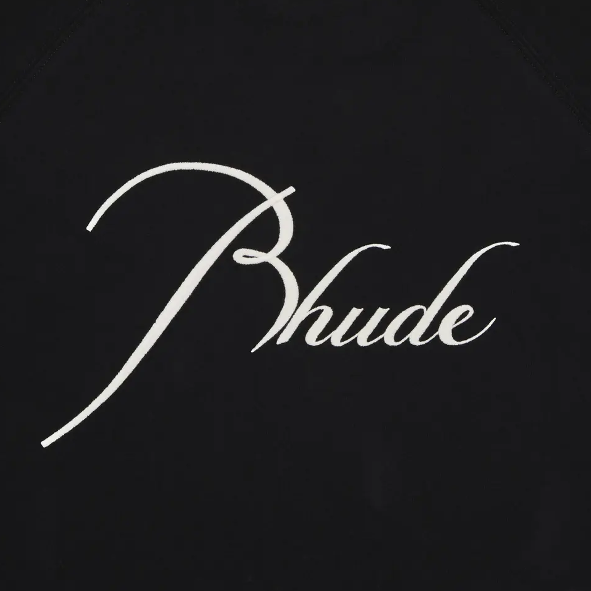 R H U D E Classique Raglan Tee Black/White