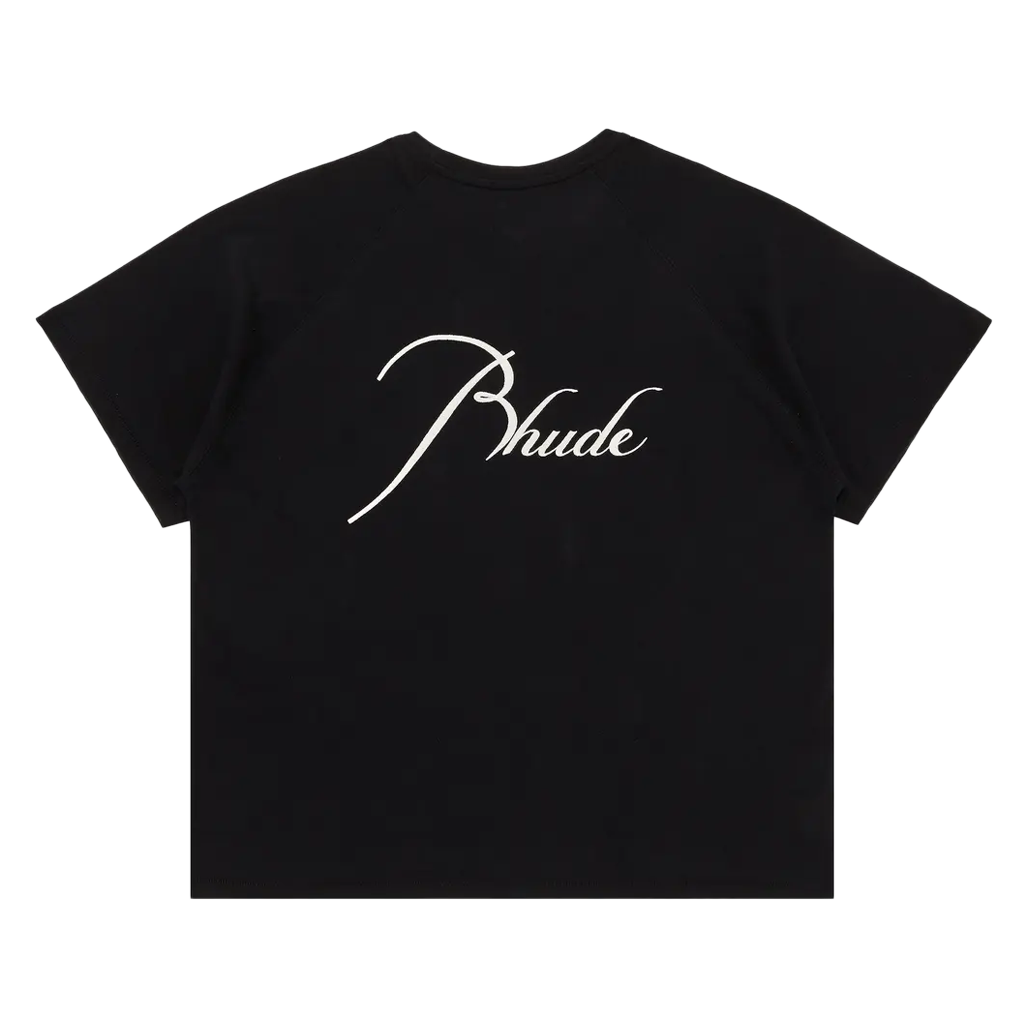 R H U D E Classique Raglan Tee Black/White