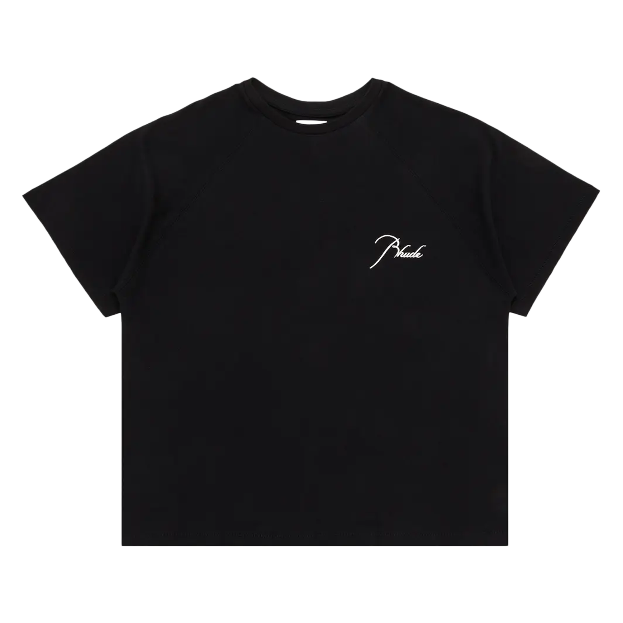 R H U D E Classique Raglan Tee Black/White