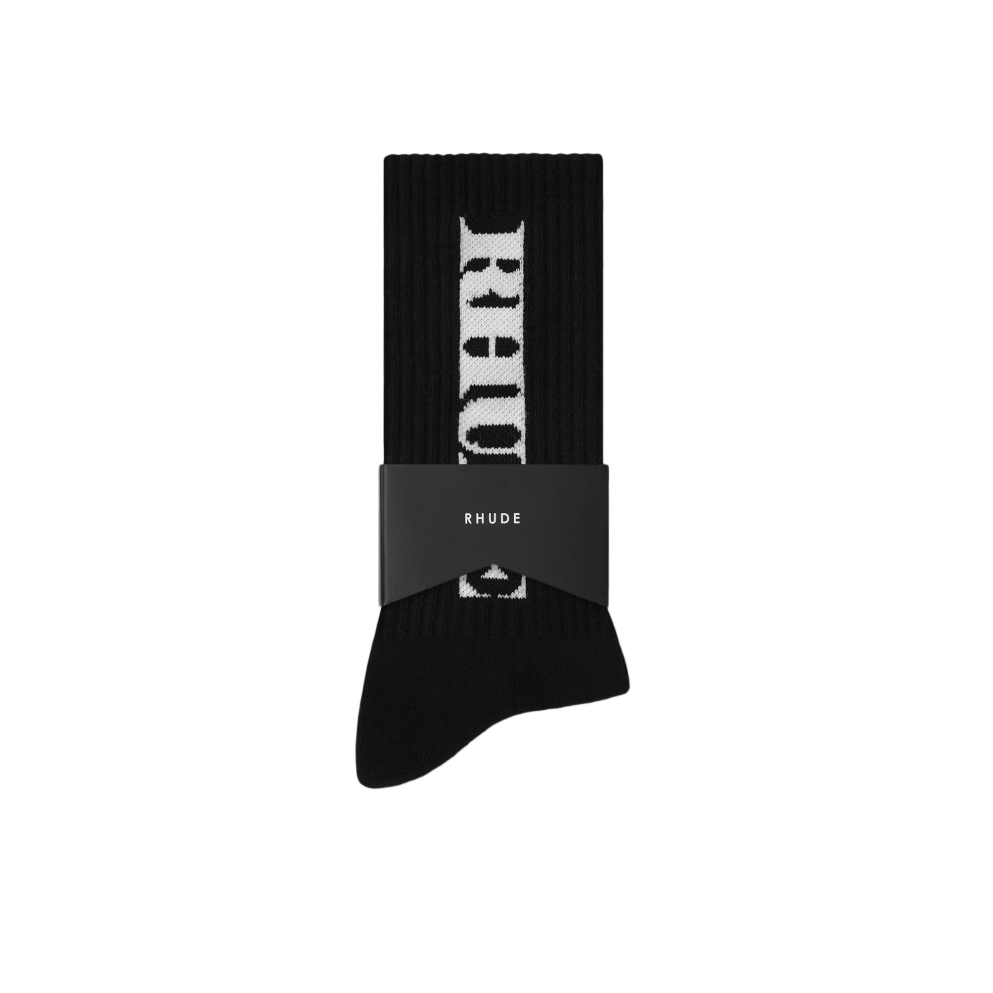 R H U D E Dinero Sock Black/White
