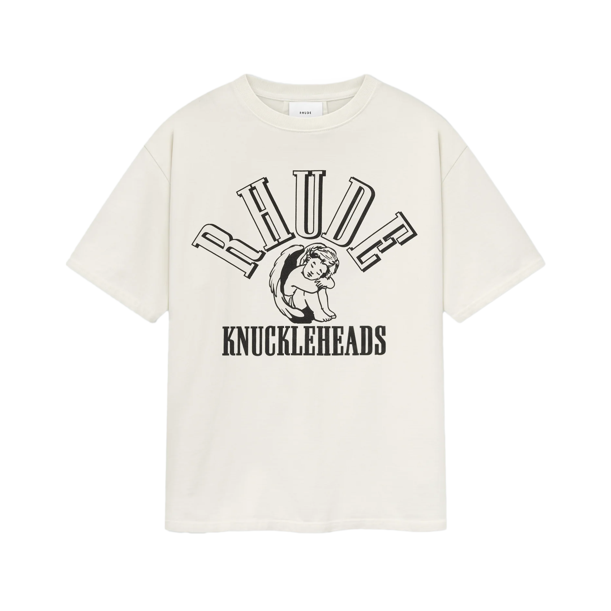 R H U D E Rhude Knuckleheads Tee Vintage White/Black
