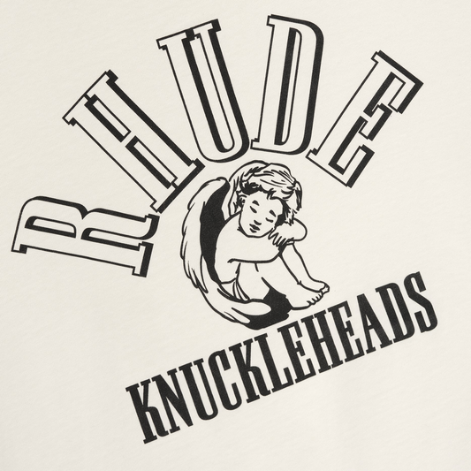 R H U D E Rhude Knuckleheads Tee Vintage White/Black