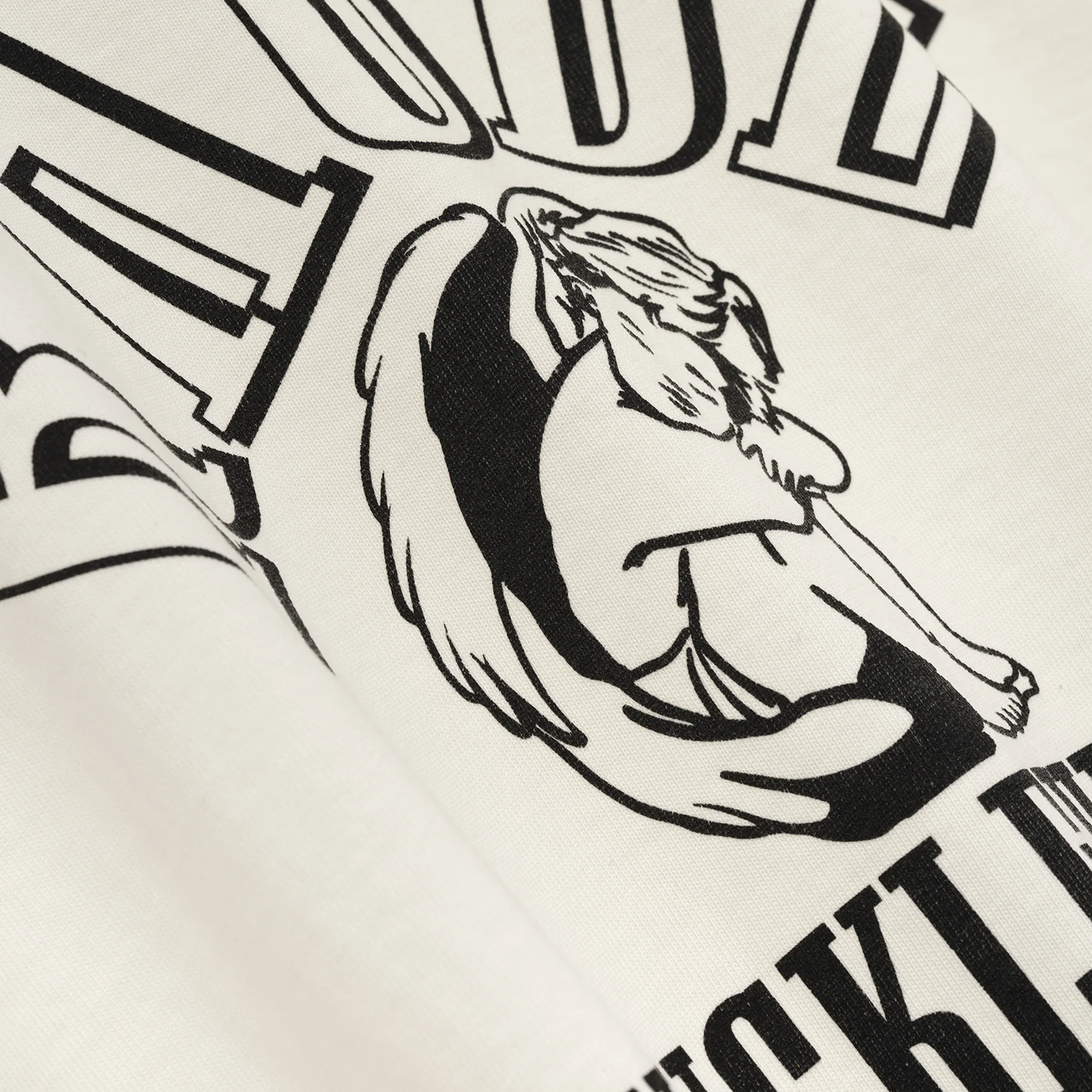 R H U D E Rhude Knuckleheads Tee Vintage White/Black