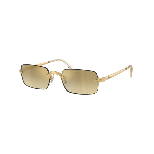 Ray-Ban x A$AP Rocky 0RB3928 Arista Gold/Mirror Brown 001/7I54
