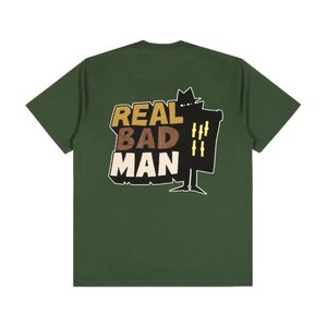 Real Bad Man Logo Short Sleeve Tee Vol 12 Hunter