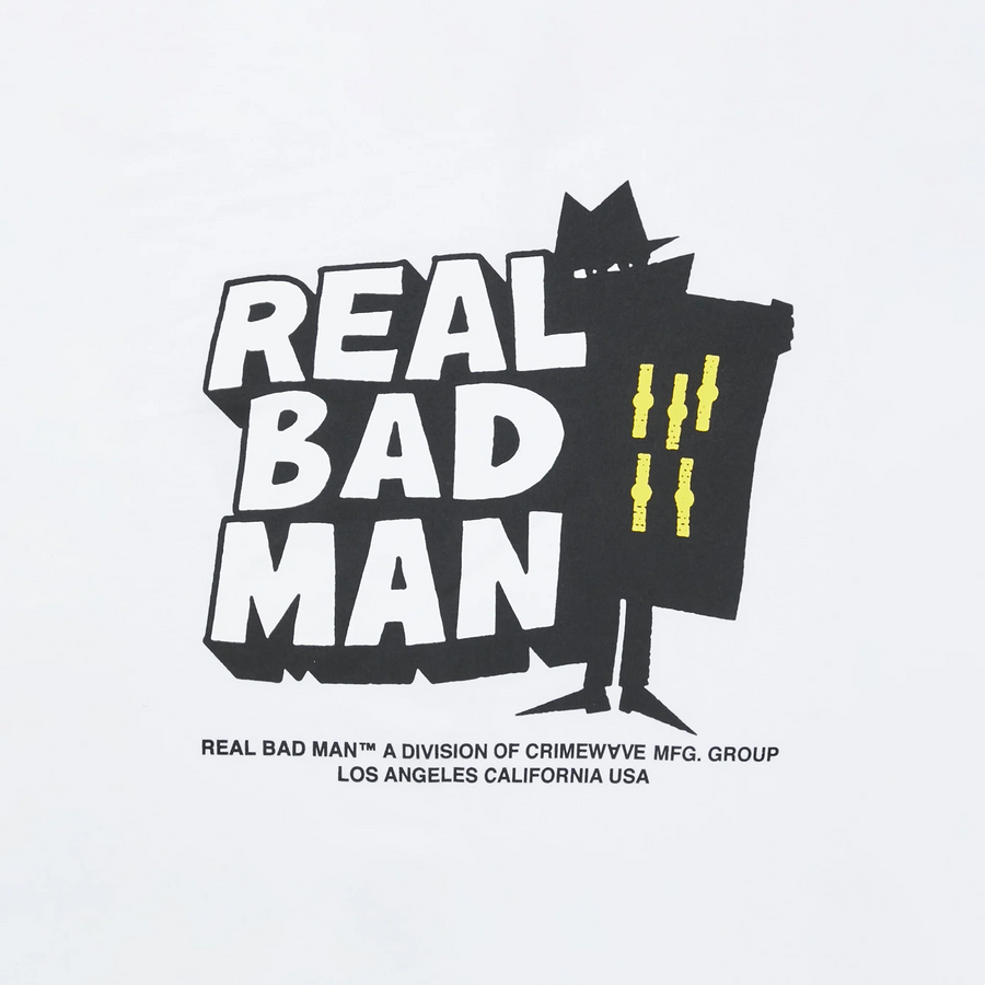 Real Bad Man Classic T-Shirt White