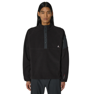 ROA Polartec Fleece Button Up Black