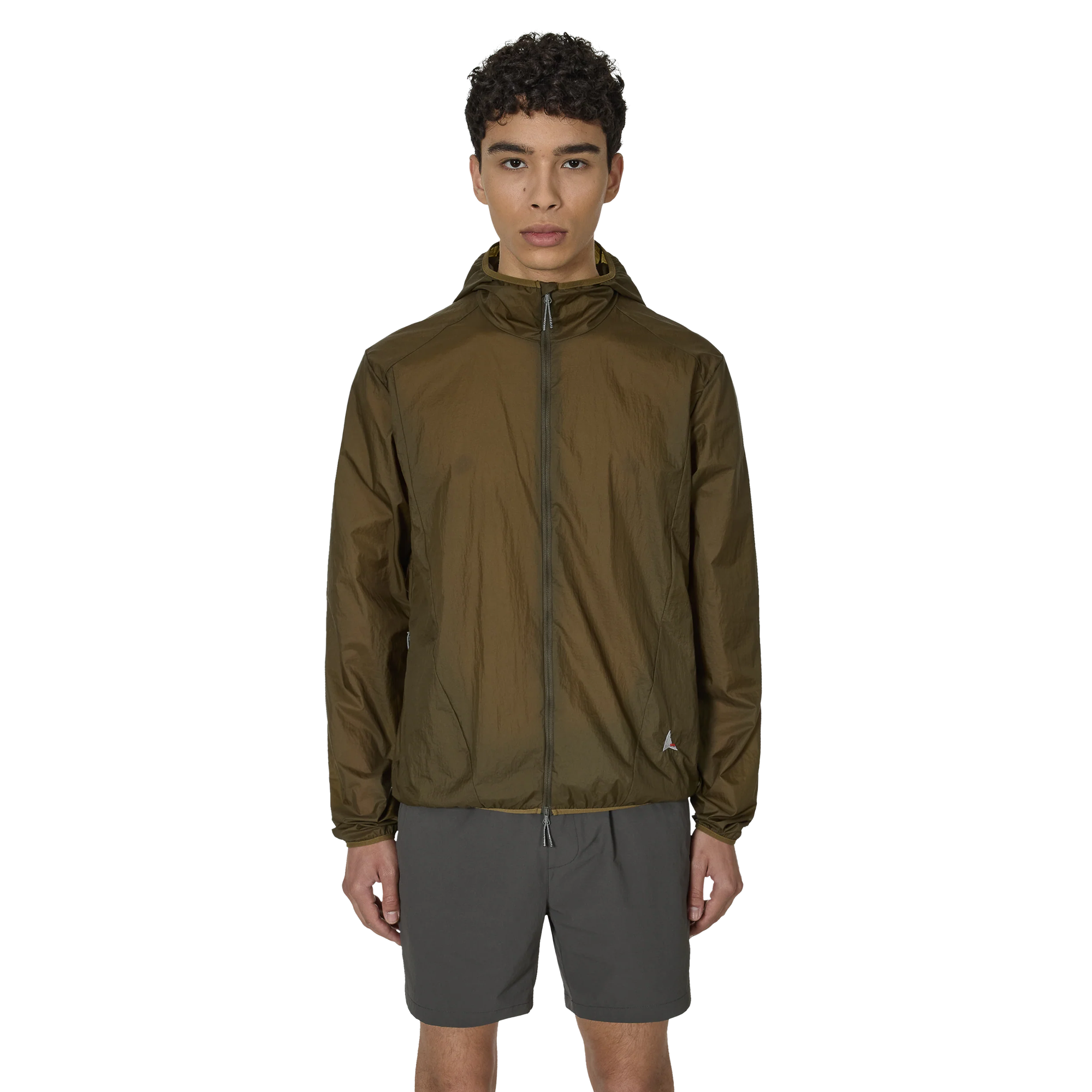 ROA Packable Wind Jacket Dark Olive RBMW0366FA258