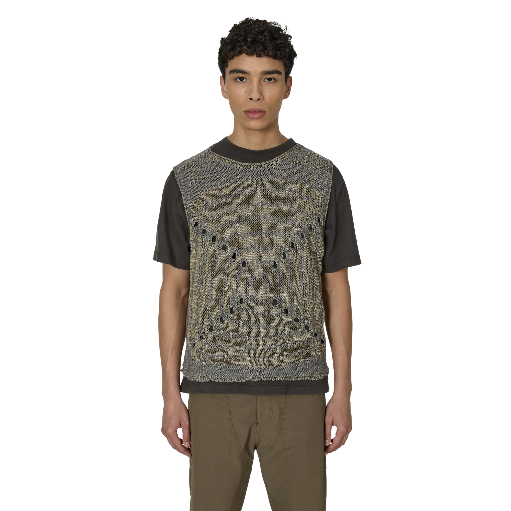 ROA Vortex Vest Beige Grey RBMW0374YA41