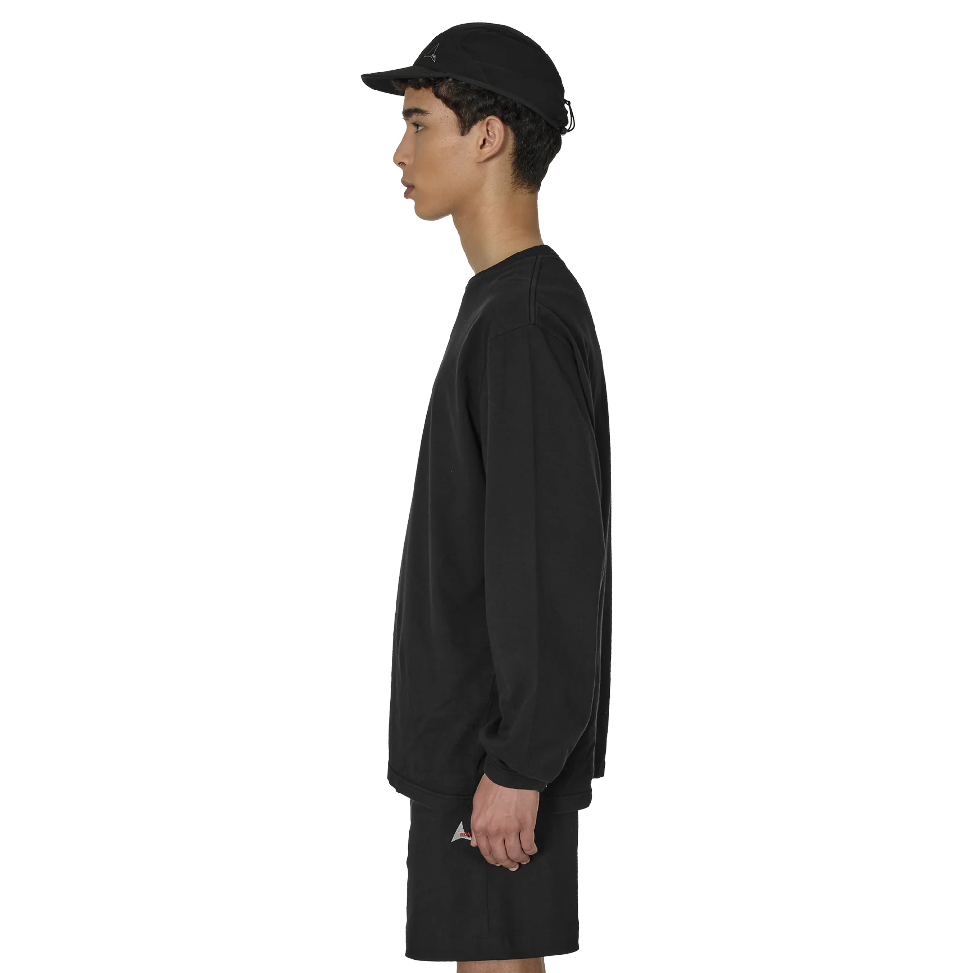 ROA Logo Long Sleeve Black RBMW0399JY35