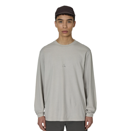 ROA Logo Long Sleeve Light Grey RBMW0399JY35