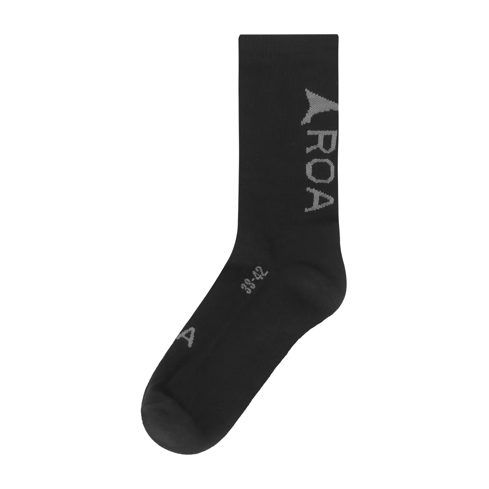 ROA Logo Socks Black 43-46EUR