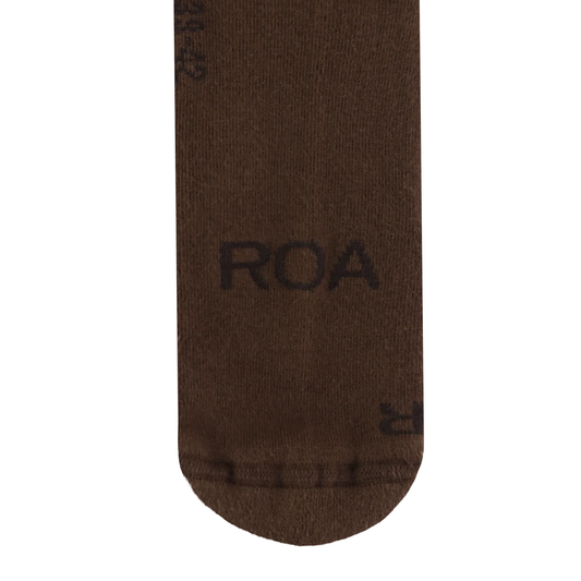 ROA Logo Socks Brown 43-46EUR