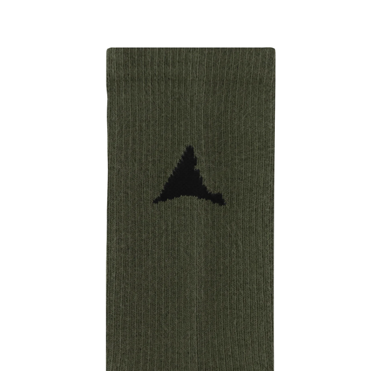 ROA Logo Socks Dark Olive 43-46EUR