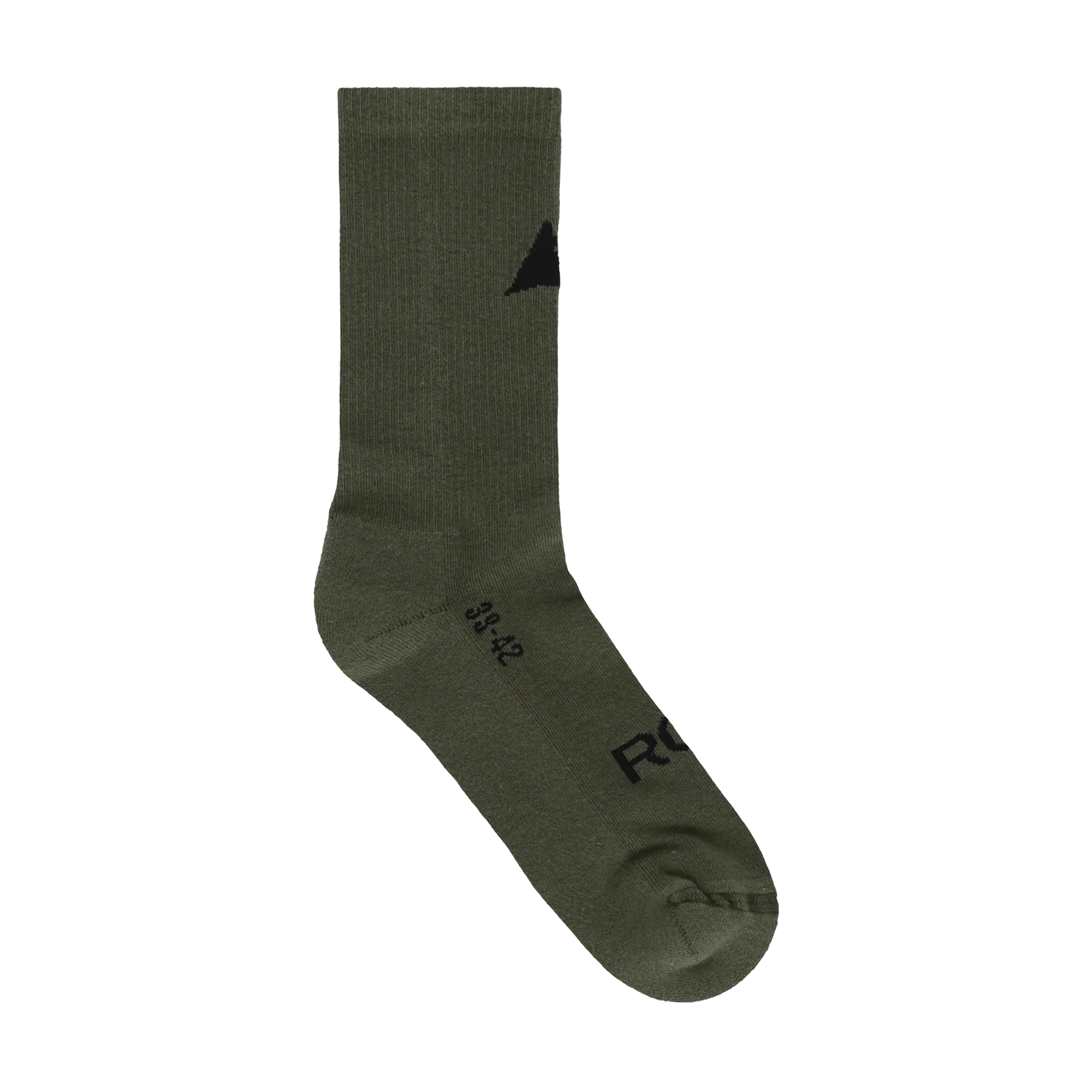 ROA Logo Socks Dark Olive 43-46EUR