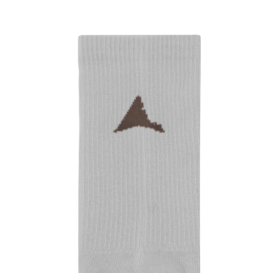 ROA Logo Socks Dirty White 43-46EUR