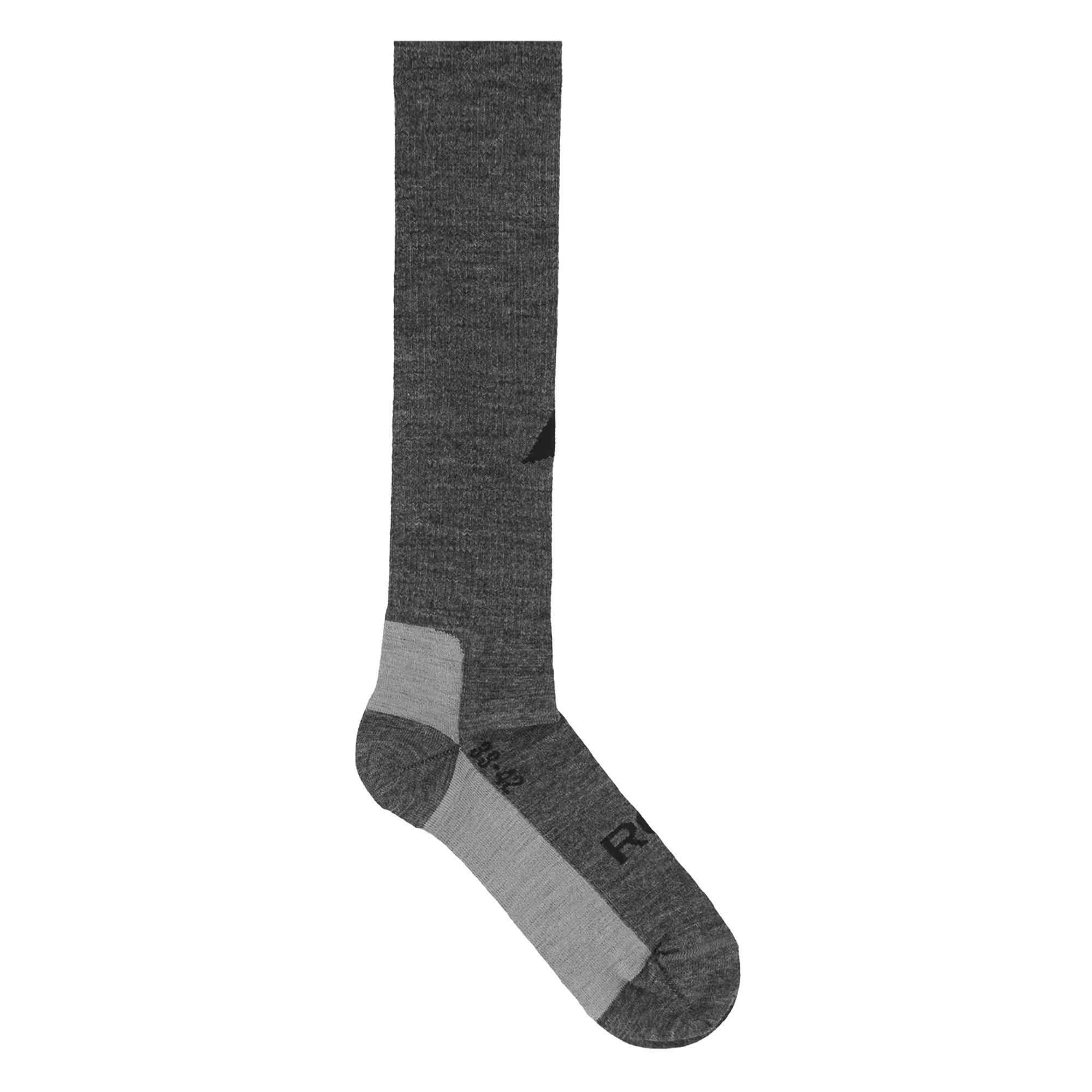 ROA Logo Wool High Socks Light Grey 43-46EUR
