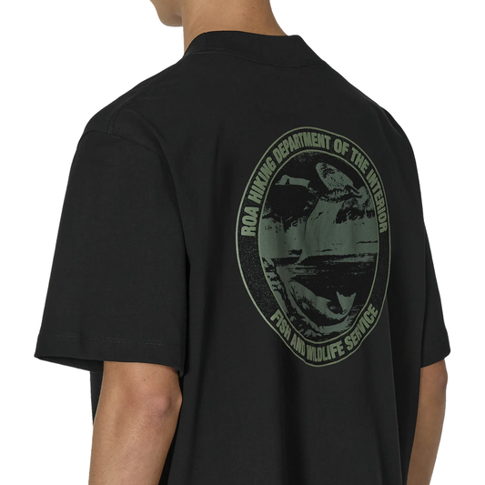 ROA Service T Shirt Black RBMW0436JY41