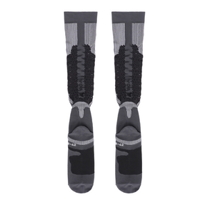 ROA Bones Long Socks Grey