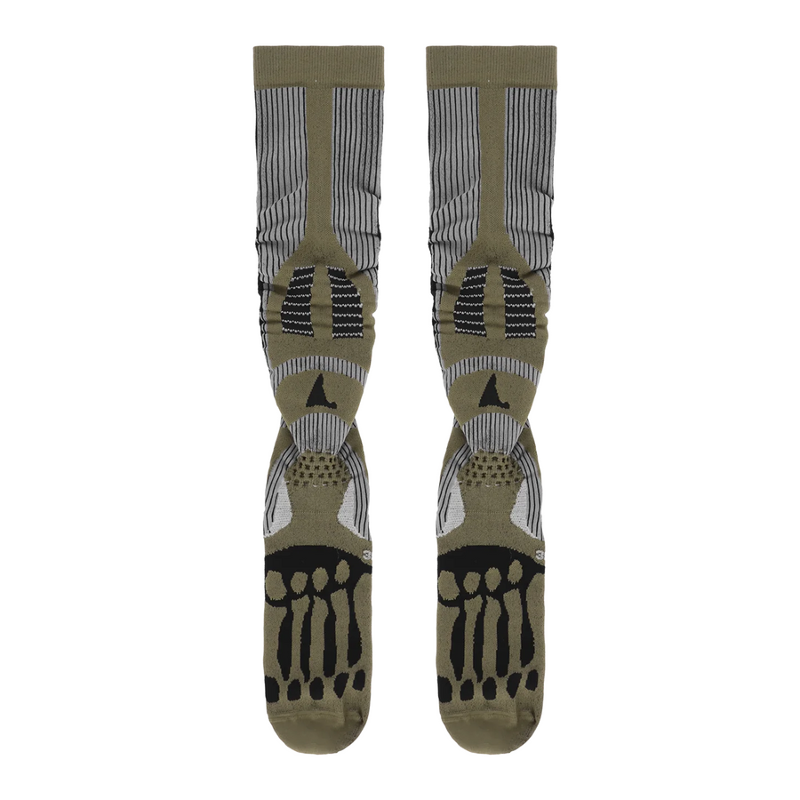 ROA Bones Long Socks Military Green