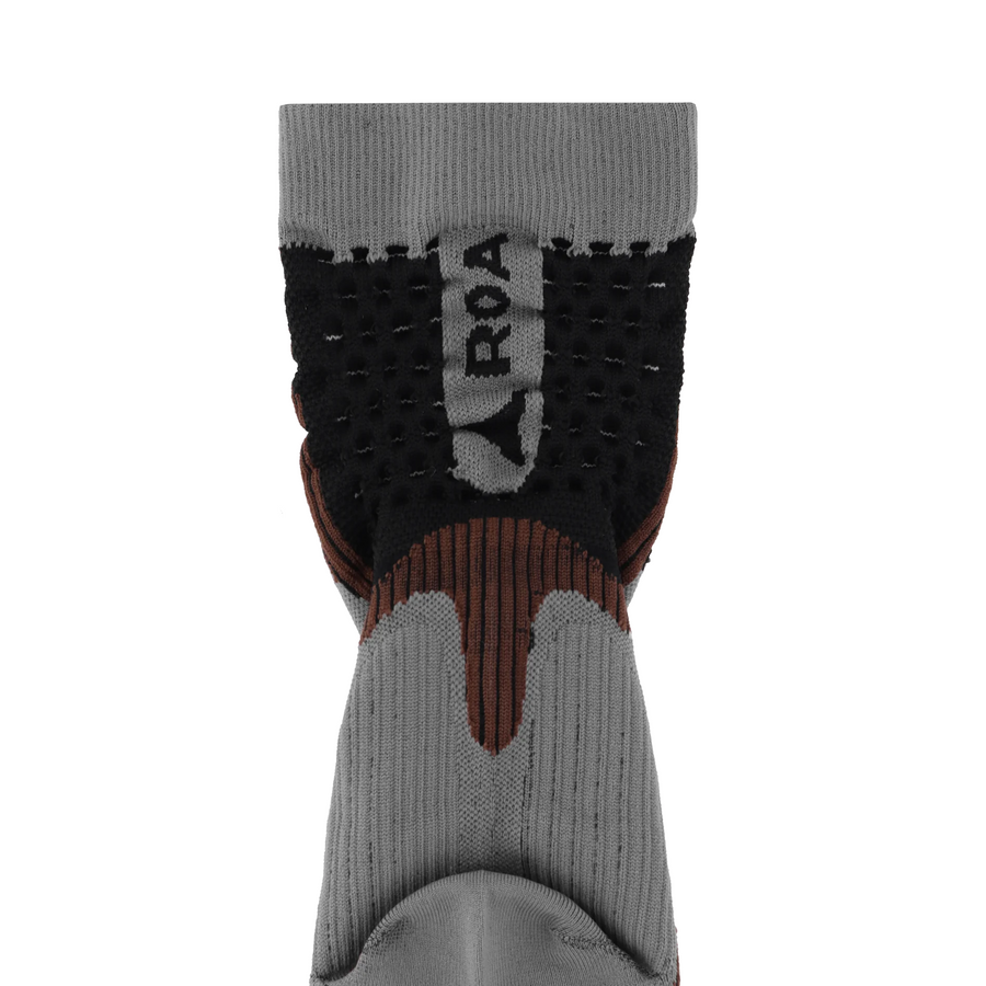 ROA Bone Socks Dark Brown