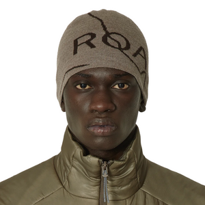 ROA Beanie Logo Taupe