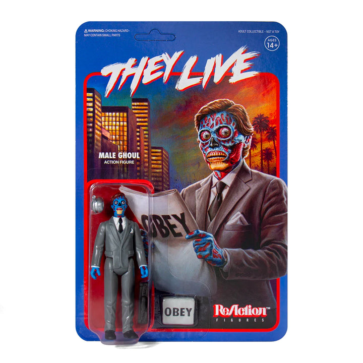 Super7 They Live Re Action Male Ghoul