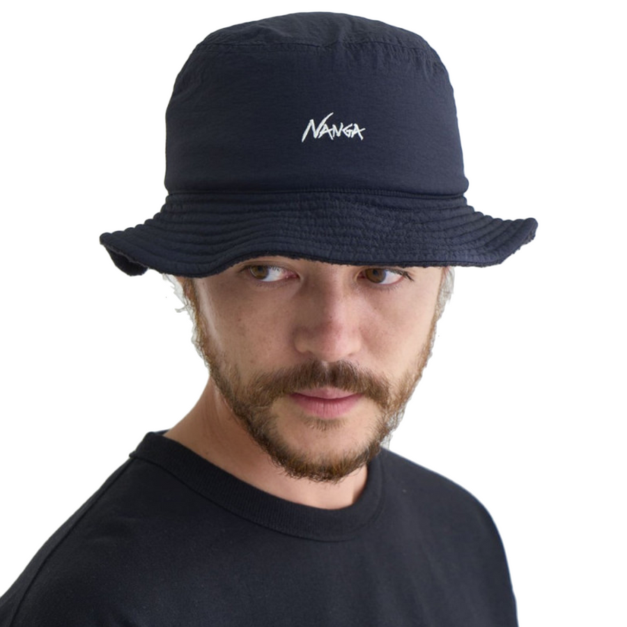 Nanga Reversible Fleece Hat Black