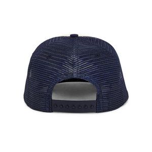 R H U D E Cellier Trucker Hat Navy/Cream