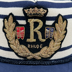 R H U D E Rope Crest Structure Hat Navy