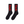 R H U D E  Vertical Logo Sock Black/Red